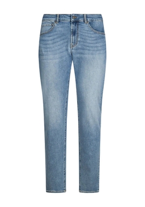 LIU JO logo-patch slim-fit jeans - Blue