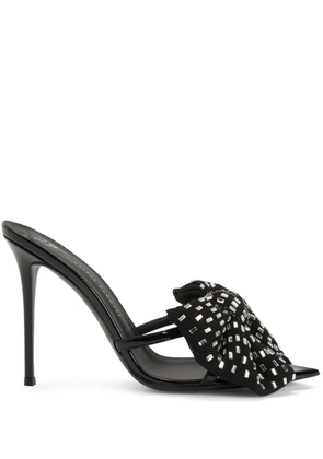 Giuseppe Zanotti 105mm Intriigo Alexandrine sandals - Black