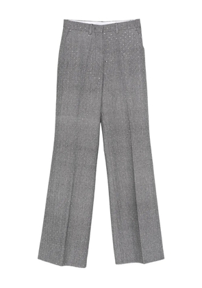 Manuel Ritz chevron trousers - Black