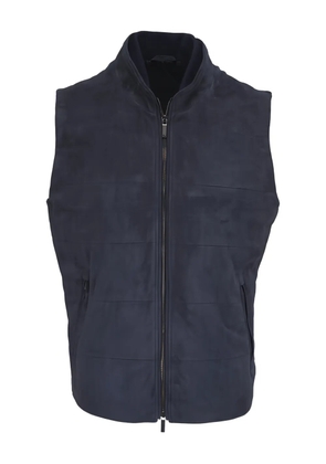 Maurizio Baldassari zip quilted gilet - Blue