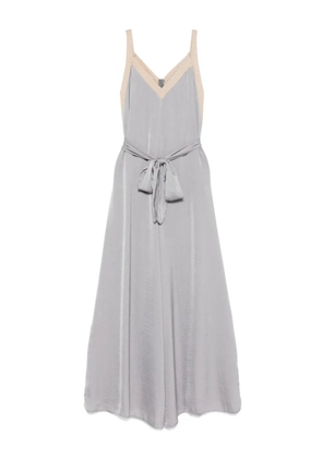 MOUTAKI pleated jumpsuit - Grey