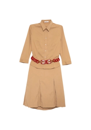 Prada Pre-Owned two-piece skirt set (set of two) - Neutrals