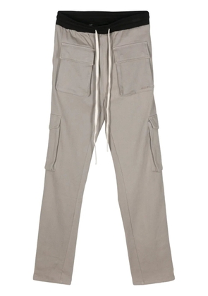 MOUTY embroidered-logo cargo pants - Grey