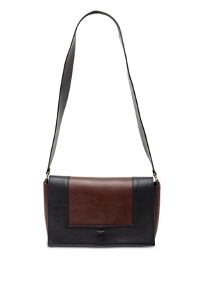 Celine Pre-Owned 2018 Medium Shiny Smooth Calfskin Frame shoulder bag - Red