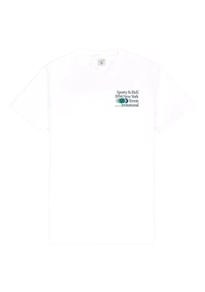 Sporty & Rich graffic-print T-shirt - White