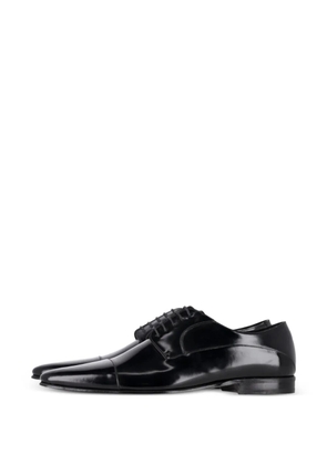 Dolce & Gabbana Pre-Owned Lace-Up cap-toe derby shoes - Black