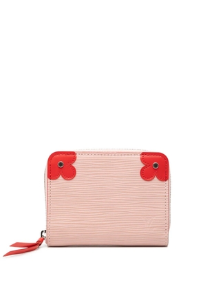 Louis Vuitton Pre-Owned 2018 Epi Blooming Corners Zippy Purse coin pouch - Pink