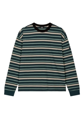 TOMBOY stripe long-sleeved T-shirt - Green