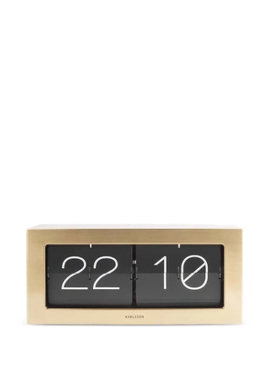 Karlsson Flip boxed clock - Gold