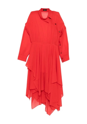 A.W.A.K.E. Mode Organza dress - Red