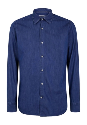 Tintoria Mattei button-up denim shirt - Blue