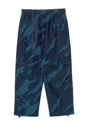 Maharishi Bonsai camouflage-print cargo trousers - Blue