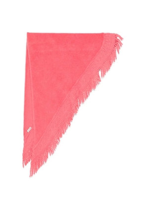Balmain Pre-Owned 1980s fringed scarf - Pink