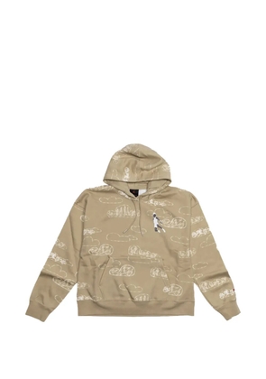 Jordan Artist Series Parker Duncan printed hoodie - Neutrals