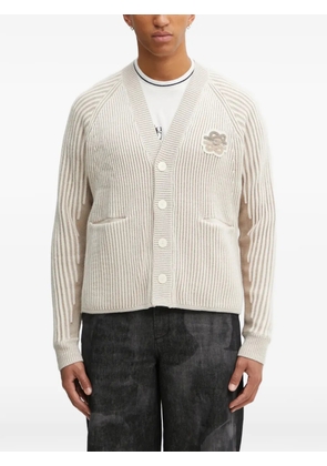 Filling Pieces Atmosphere ribbed cardigan - Neutrals