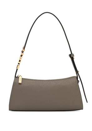 DKNY logo zip tote bag - Brown