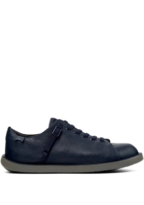 Camper buckle-detail leather sneakers - Blue