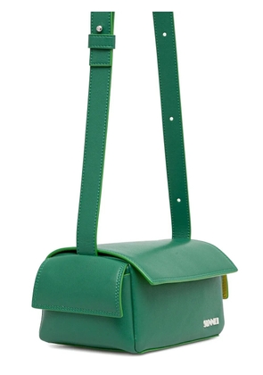 Sunnei small Labauletto flap-zip bag - Green