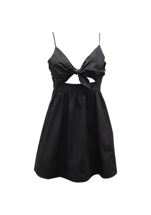 A.L.C. Dani tie-front mini dress - Black