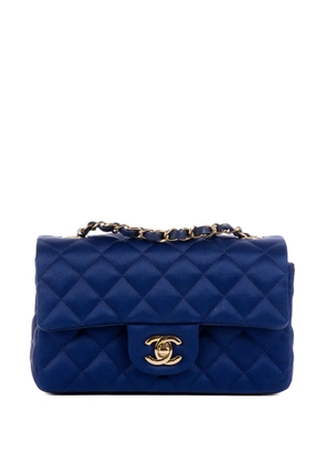 CHANEL Pre-Owned Flap quilted chain bag - Blue