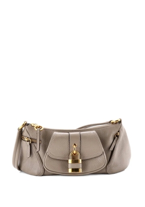 Chloé Pre-Owned The 99 Leather shoulder bag - Grey