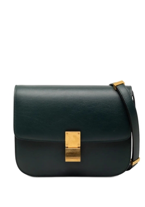 Celine Pre-Owned 2011-2023 Medium Calfskin Classic Box crossbody bag - Green