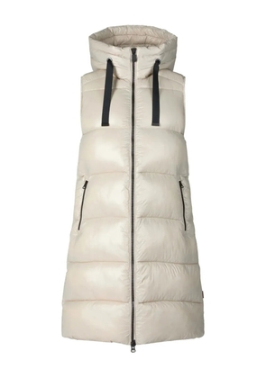 Save The Duck padded hooded zip gilet - Neutrals