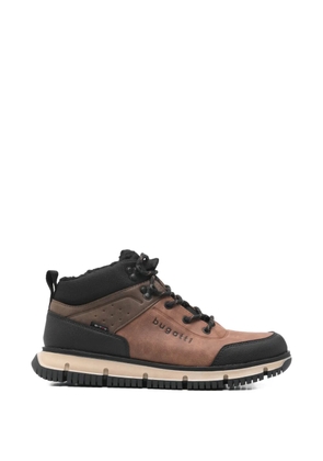Bugatti lace-up booties - Brown
