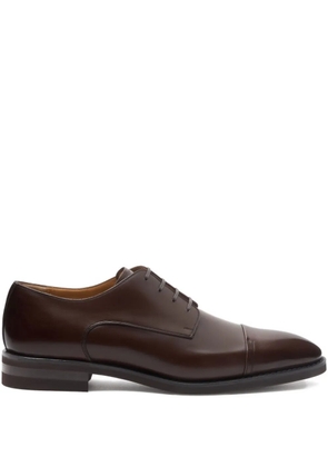 Bally Scribe Un leather oxford shoes - Brown