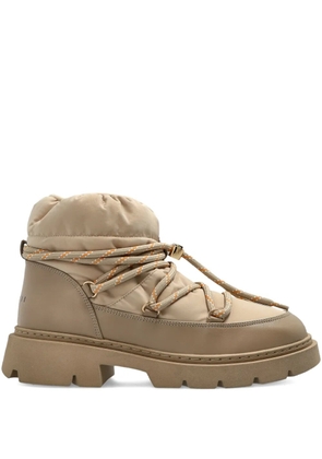 Inuikii padded lace-up trainers - Neutrals