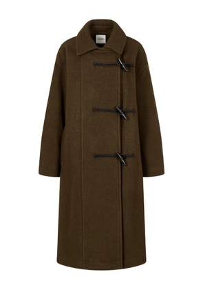 TOMBOY buttoned-cuffs coat - Brown