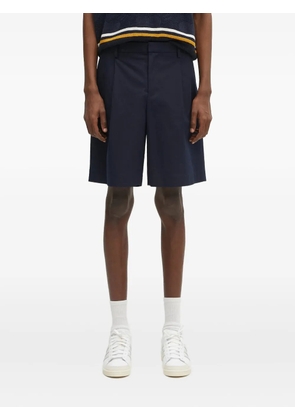 A.P.C. pleated-front shorts - Blue