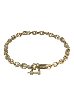 Parts of Four chain-link necklace - Gold