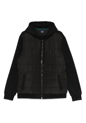 Hackett quilted knit jacket - Black
