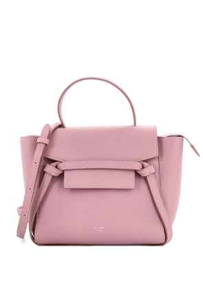 Celine Pre-Owned Belt Bag Textured Leather Nano shoulder bag - Pink
