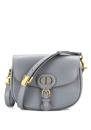 Christian Dior Pre-Owned Bobby Flap Bag Leather Medium crossbody bag - Grey
