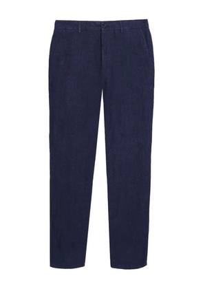 Brooks Brothers textured linen trousers - Blue