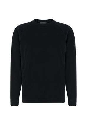 Boggi Milano raglan-sleeve crew-neck sweater - Black