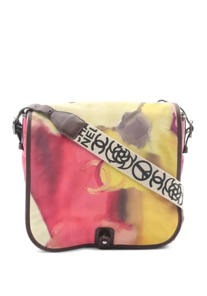 CHANEL Pre-Owned 2014-2015 coco mark shoulder bag - Pink