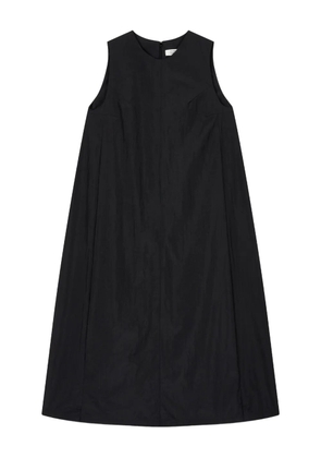 TOMBOY sleeveless A-line midi dress - Black