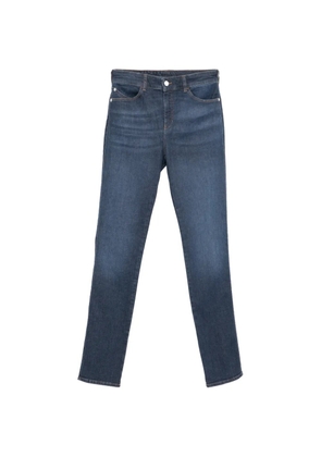 Emporio Armani embroidery jeans - Blue