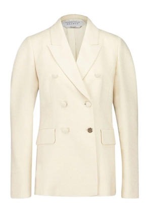 Gabriela Hearst double-breasted silk blazer - White