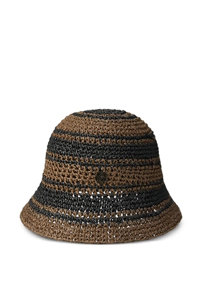 Maison Michel Clem bucket hat - Brown