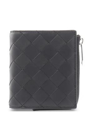Bottega Veneta Pre-Owned 2020s Intrecciato bi-fold leather wallet - Black