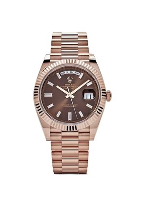 Rolex 2025 DayDate crown 40mm watch - Pink