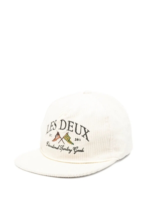 Les Deux Ivy corduroy hat - Neutrals