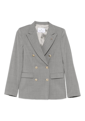 Manuel Ritz double-breasted wool blazer - Grey