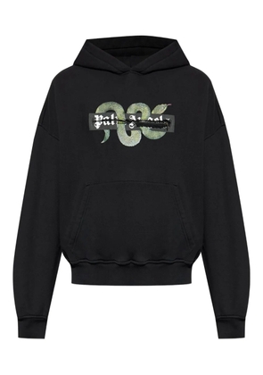 Palm Angels snake graphic-print hoodie - Black