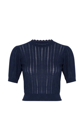 Ulla Johnson Gemma short-sleeve top - Blue