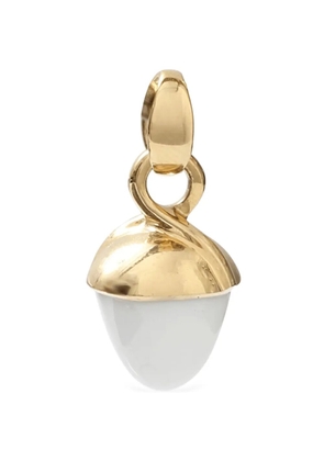 TAMARA COMOLLI 18K yellow gold Cacholong Mikado Bouquet pendant - White